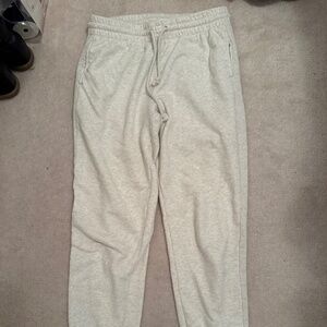 TNA AiryAF Sweatpants in Heather Light Oatmeal